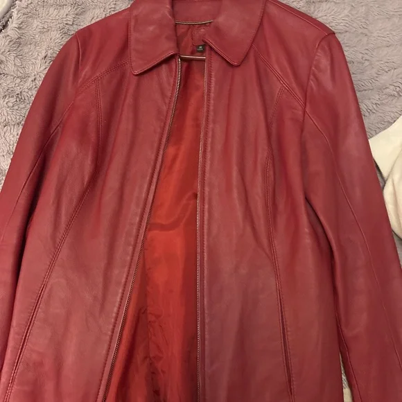Real leather jacket - Picture 1 of 3